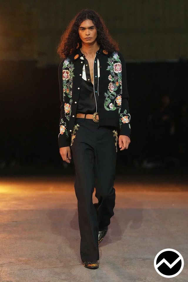 Vogue World, SS26 menswear, Floral, look 61
