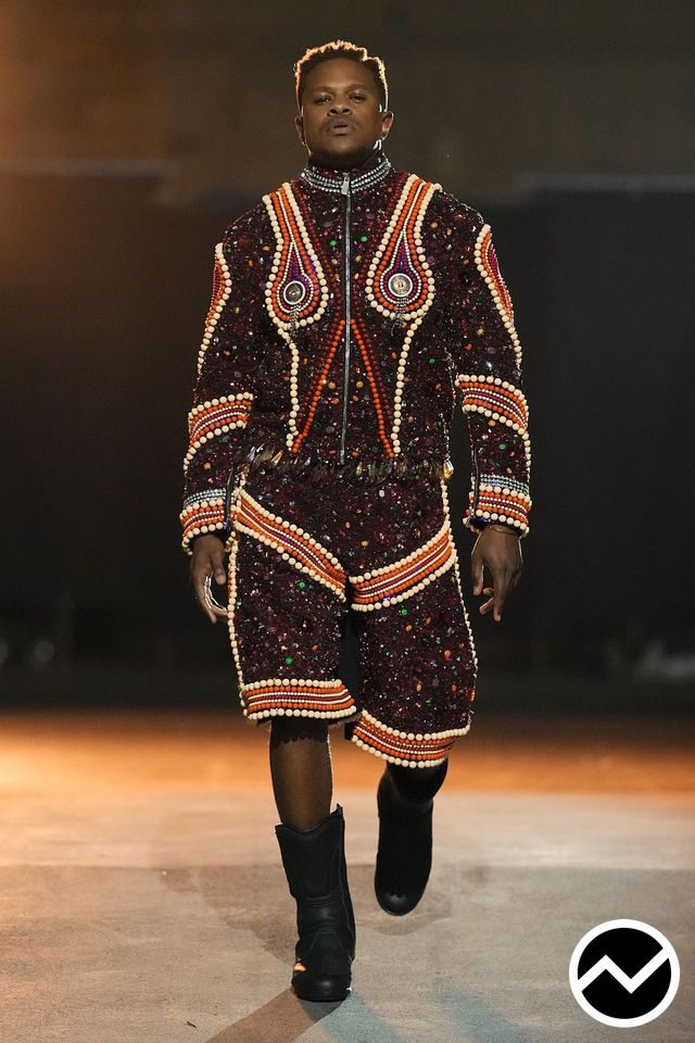Vogue World, SS26 menswear, Velvet, look 85