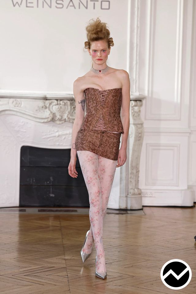 Weinsanto, SS26 womenswear, Brocade, look 21