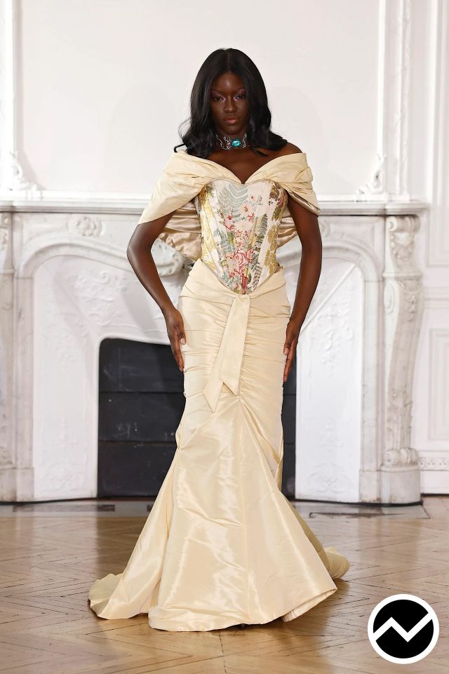 Weinsanto, SS26 womenswear, Cinched Dress, look 30