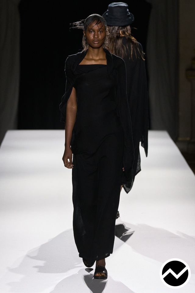 Yohji Yamamoto, SS26 womenswear, Overshirt, look 42