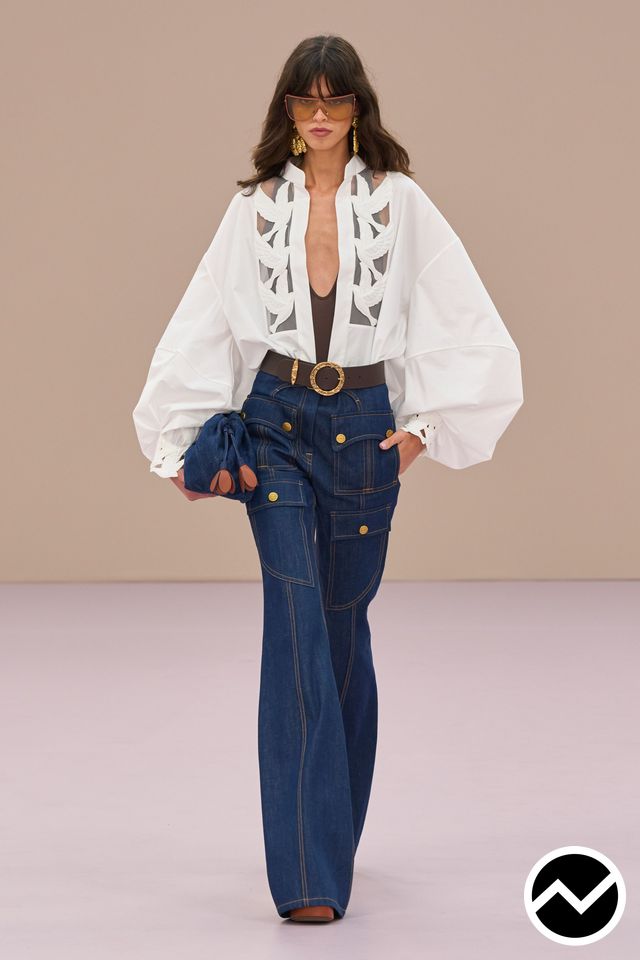 Zimmermann, SS26 womenswear, Relaxed Jeans, look 9