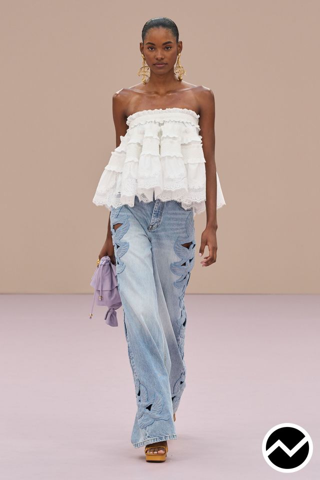 Zimmermann, SS26 womenswear, Loose Jeans, look 15