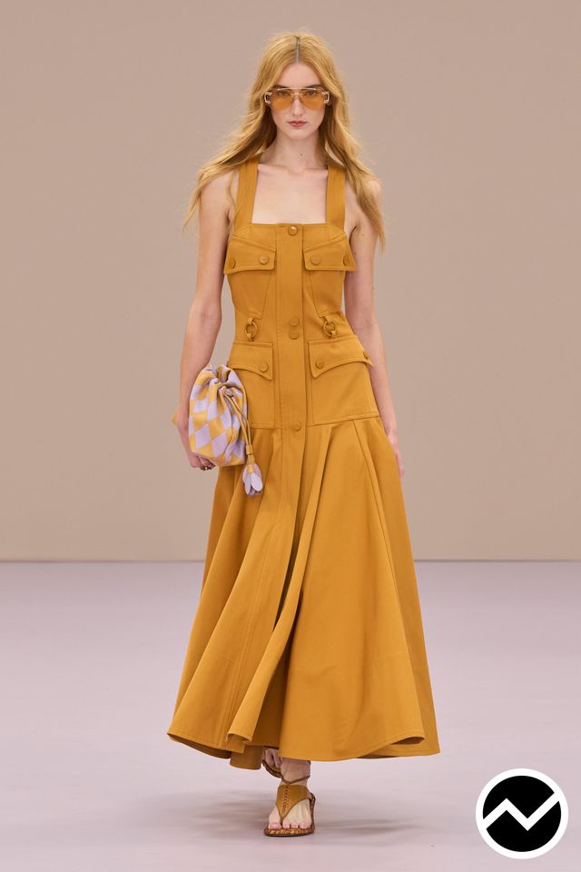 Zimmermann, SS26 womenswear, Buttoned Front Dress, look 25