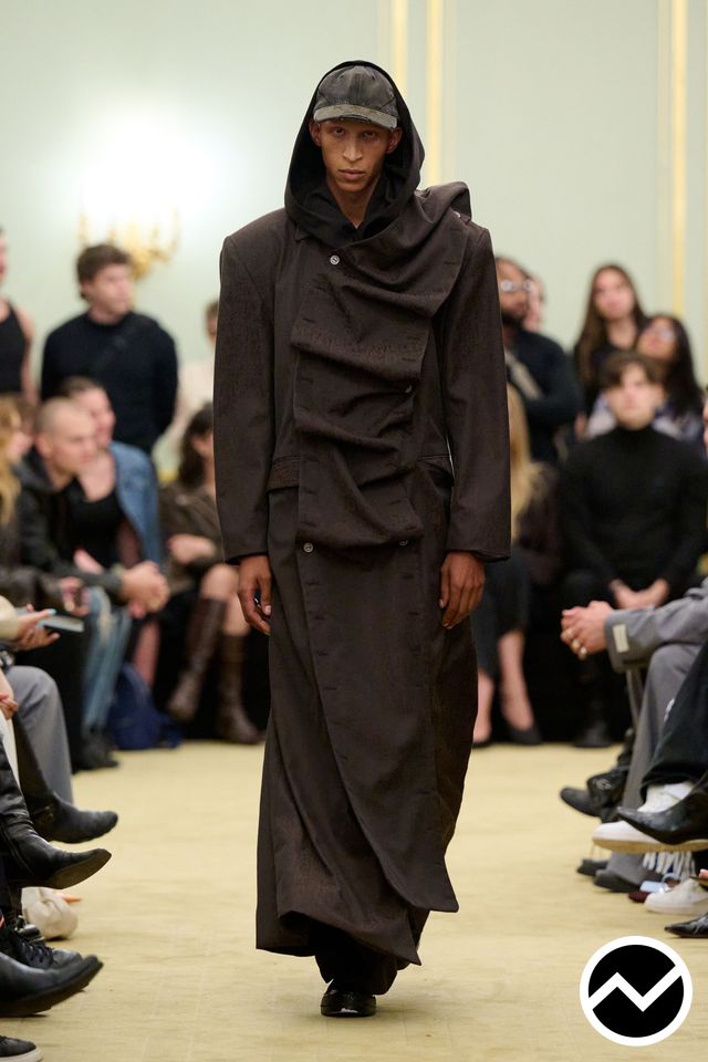 Haderlump, SS27 womenswear, Hooded Coat, look 20