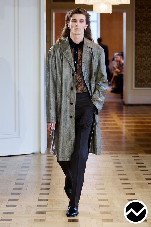 John Lawrence Sullivan, SS27 menswear, Overcoat, look 10
