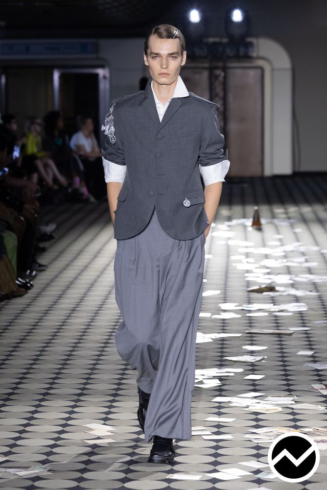 Marke, SS27 menswear, Rolled Up Sleeve Shirts, look 5