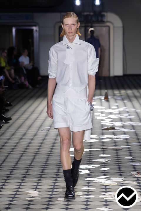 Marke, SS27 menswear, Rolled Up Sleeve Shirts, look 16