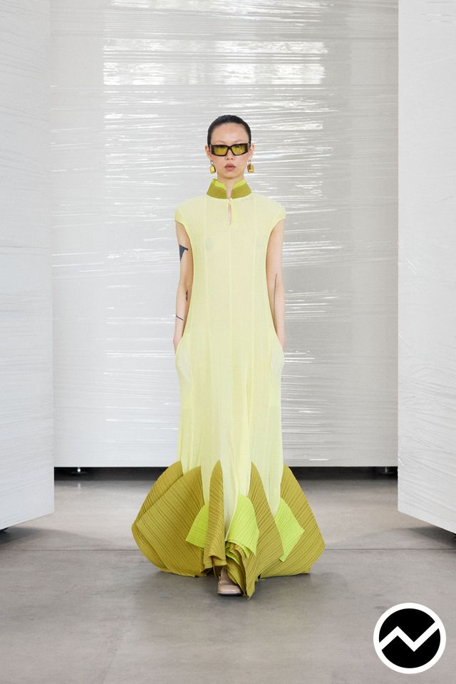 William Fan, SS27 womenswear, Butter Yellow, look 35