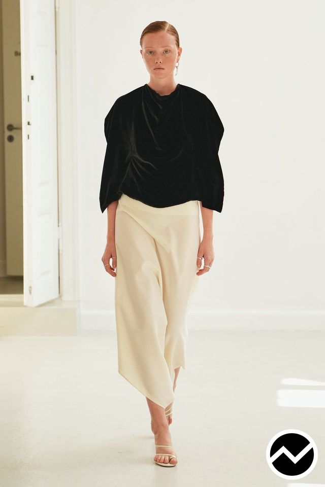 Anne Sofie Madsen, SS27 womenswear, Midi Skirts, look 7