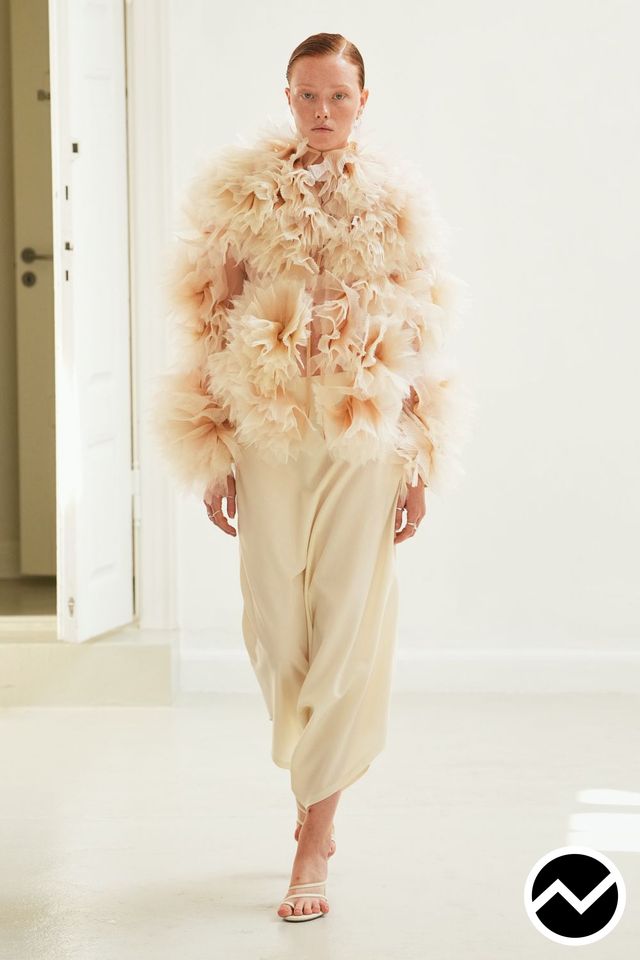 Anne Sofie Madsen, SS27 womenswear, Ecru, look 19