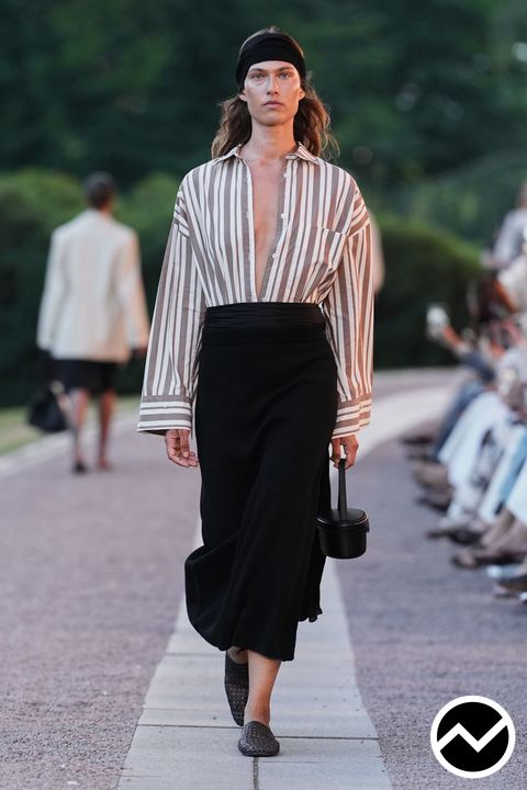 By Malene Birger, SS27 womenswear, Straight Skirts, look 12
