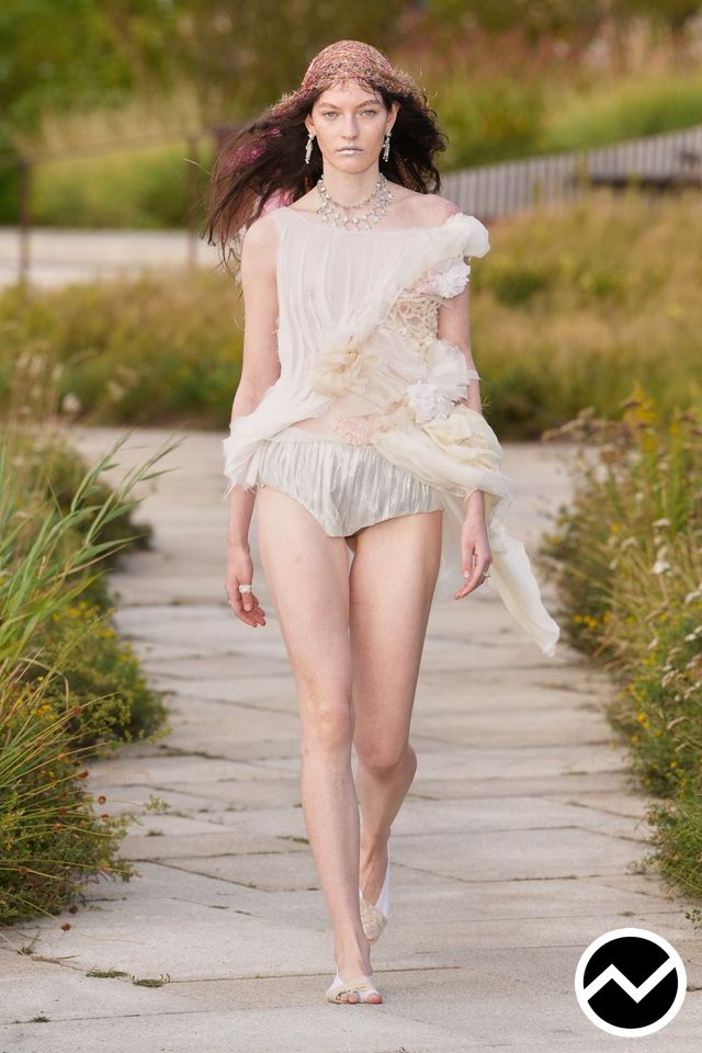 Collina Strada, SS27 womenswear, Ecru, look 1