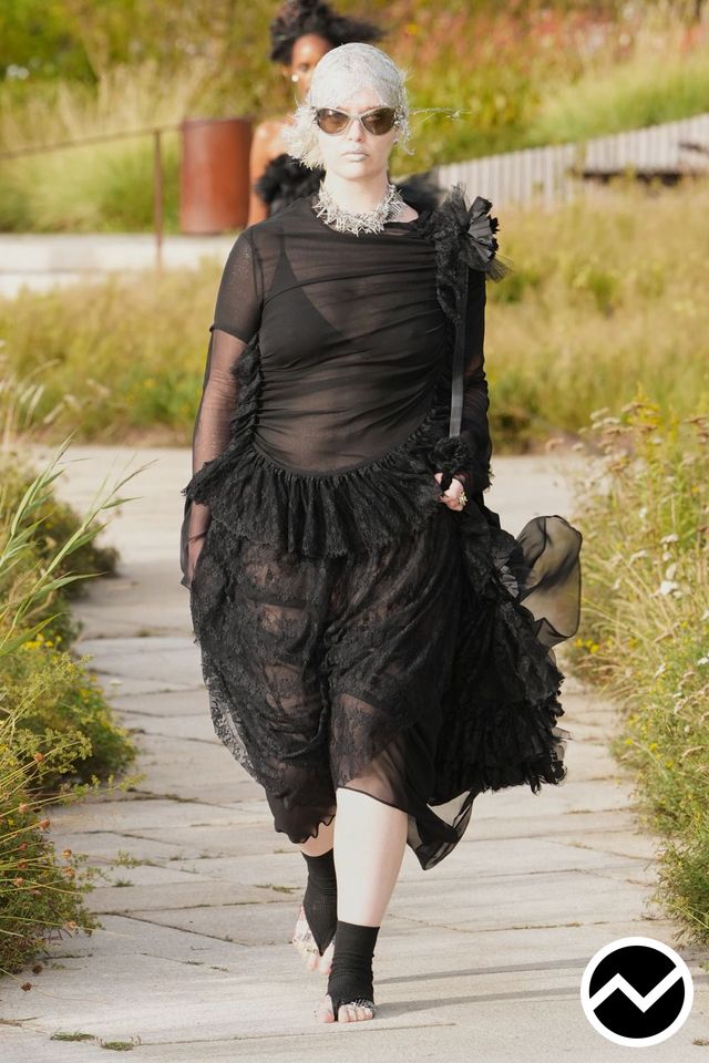 Collina Strada, SS27 womenswear, Lace, look 18