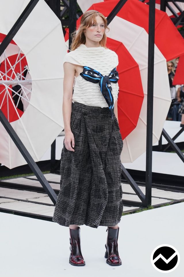 Henrik Vibskov, SS27 womenswear, High-Rise Skirts, look 6