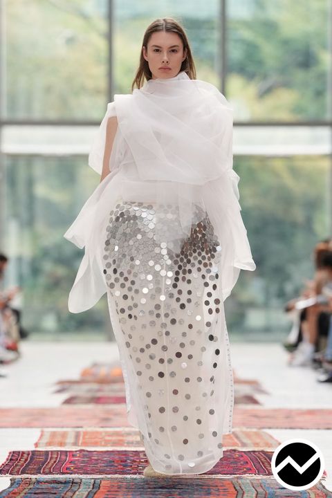Institution By Galib Gassanoff, SS27 womenswear, High-Rise Skirts, look 27