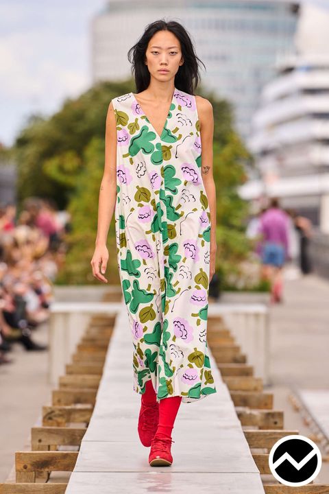 Marimekko, SS27 womenswear, Floral, look 6