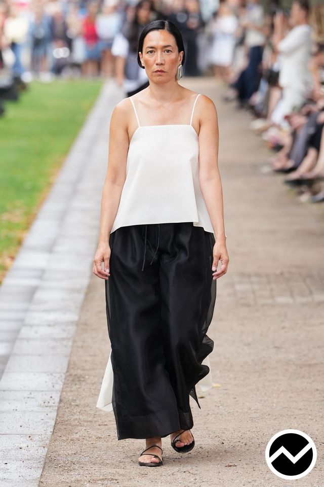 Mkdt Studio, SS27 womenswear, Loose Pants, look 27
