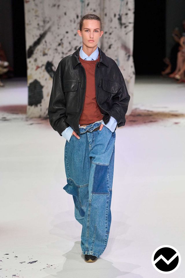 Munthe, SS27 womenswear, Drop Shoulder Jacket, look 36