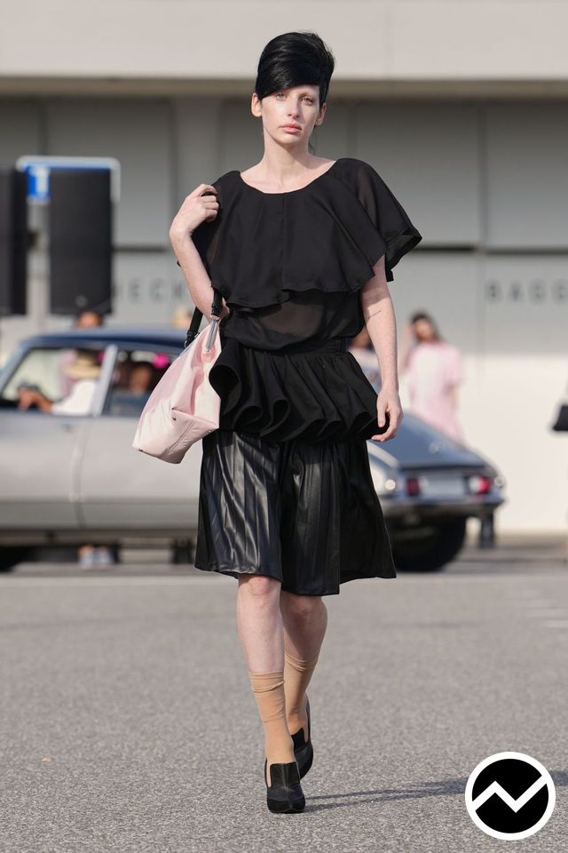 Nicklas Skovgaard, SS27 womenswear, Leather, look 26