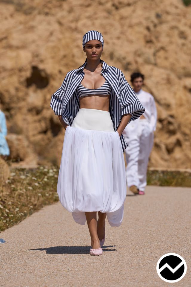 Jacquemus, SS27 womenswear, Balloon Skirts, look 14