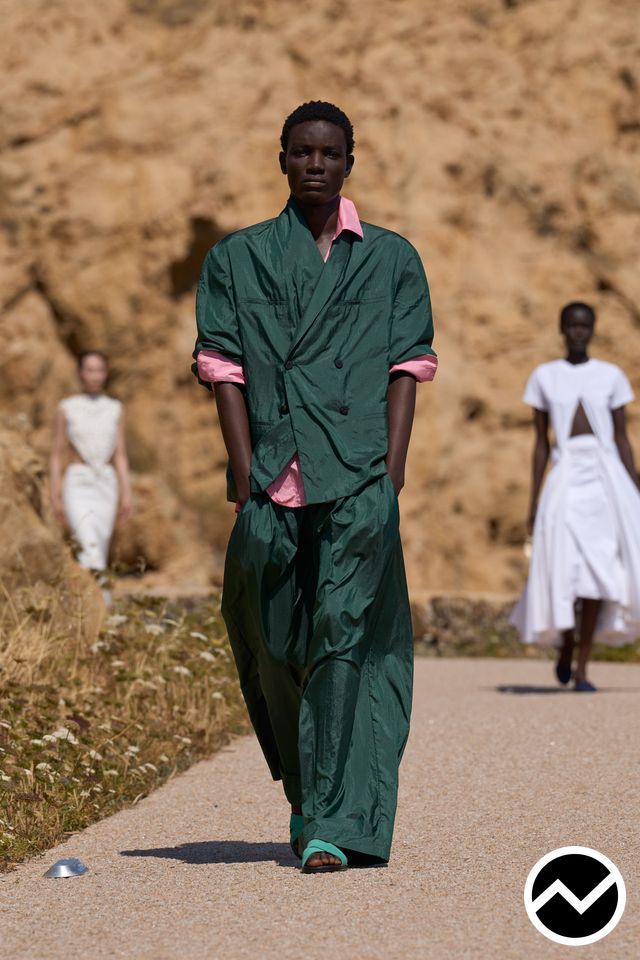 Jacquemus, SS27 menswear, Rose, look 27