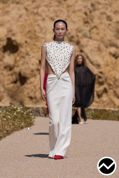 Jacquemus, SS27 womenswear, High Neckline Top, look 29