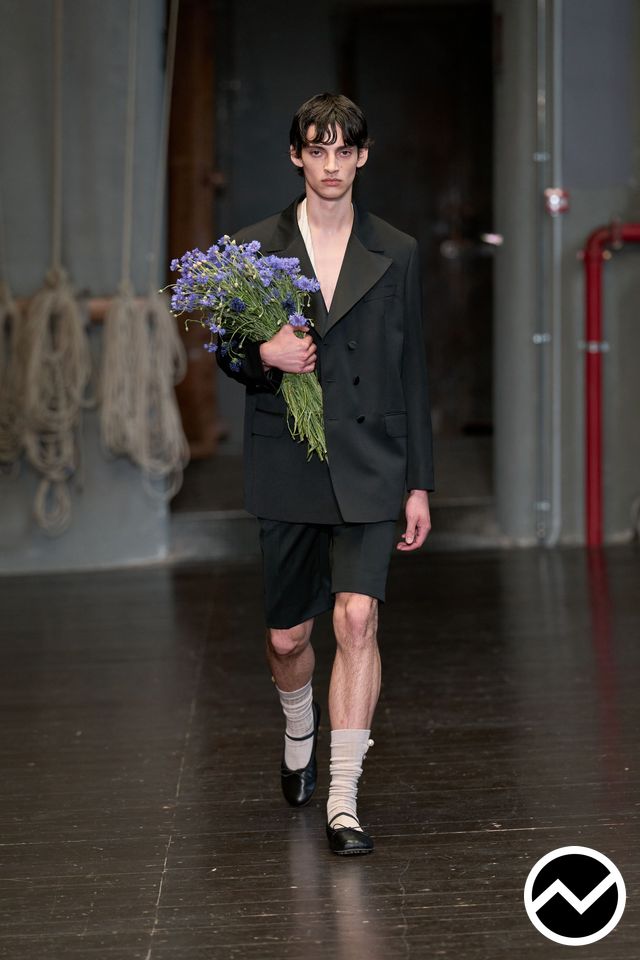Simone Rocha SS27 menswear, look 1