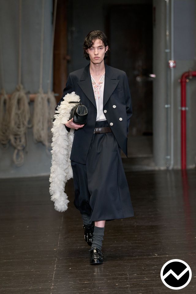 Simone Rocha, Simone Rocha SS27 menswear, look 4