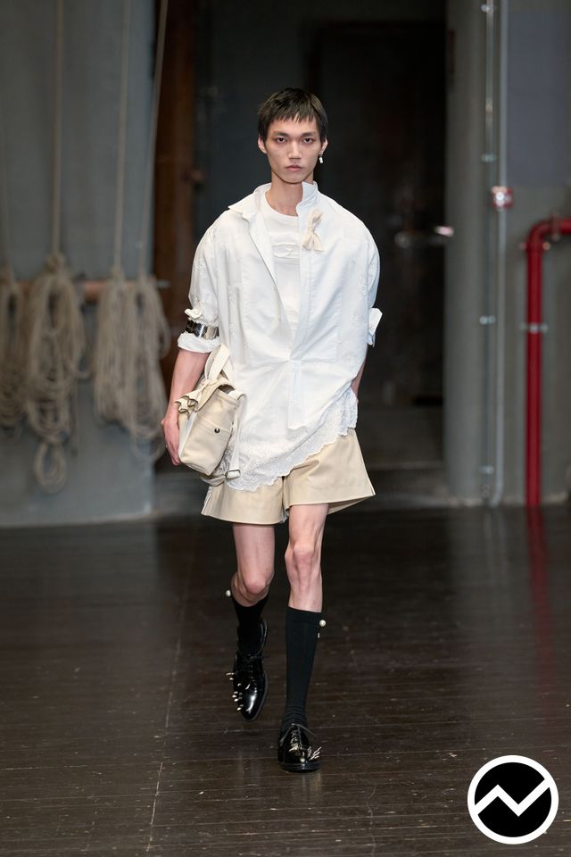 Simone Rocha, Simone Rocha SS27 menswear, look 8