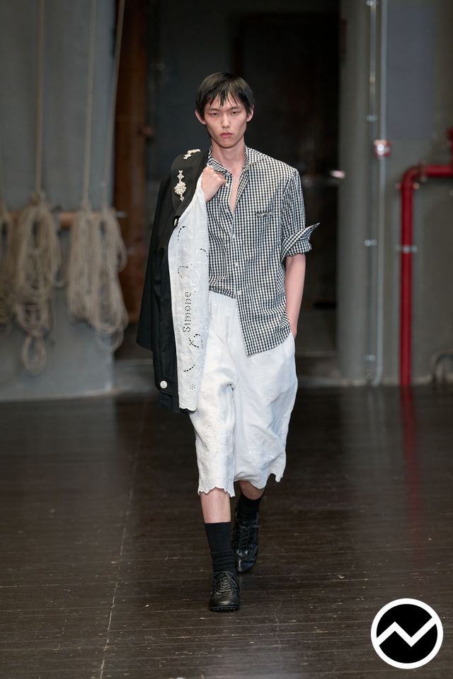Simone Rocha, Simone Rocha SS27 menswear, look 11