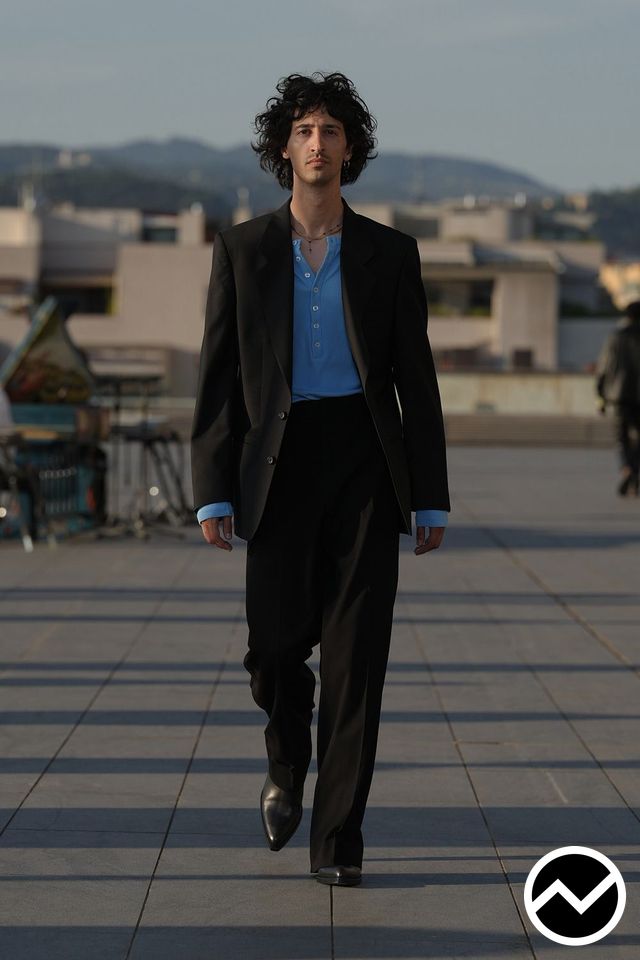 Sunflower, SS27 menswear, Sky, look 14