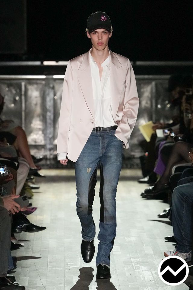 Aaron Esh, SS27 menswear, Denim, look 10