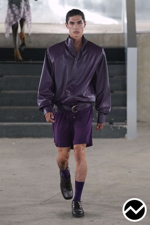 Agro Studio, SS27 menswear, Satin, look 9