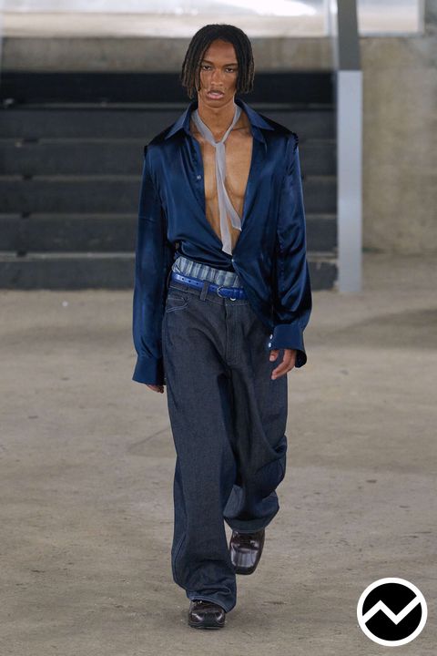 Agro Studio, SS27 menswear, Midnight Blue, look 12