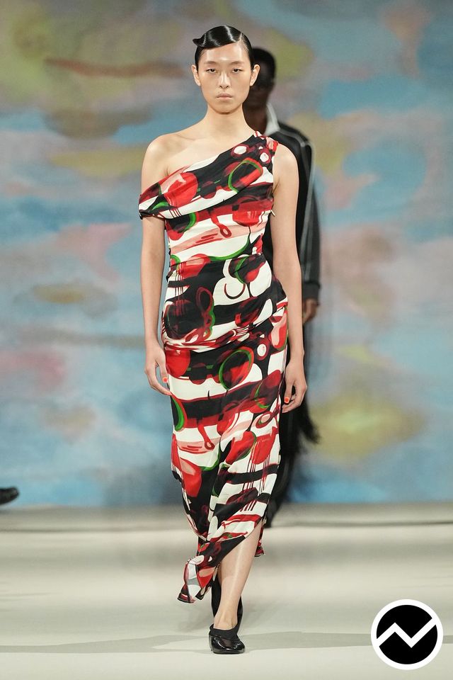 Ahluwalia, SS27 womenswear, Abstract, look 3