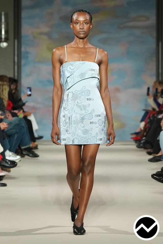Ahluwalia, SS27 womenswear, 90s Retro, look 16