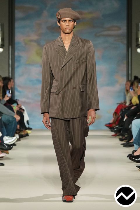 Ahluwalia, SS27 menswear, Striped, look 31
