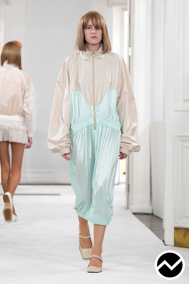 Ashley Williams, SS27 womenswear, Dropped Dress, look 13