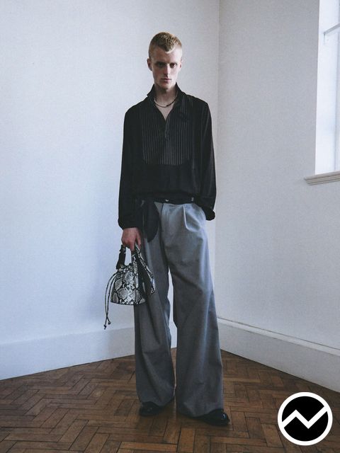 Av Vattev, SS27 menswear, Hip Length Shirts, look 7