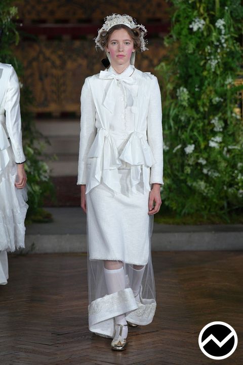 Bora Aksu, SS27 womenswear, Mid-Rise Skirts, look 9