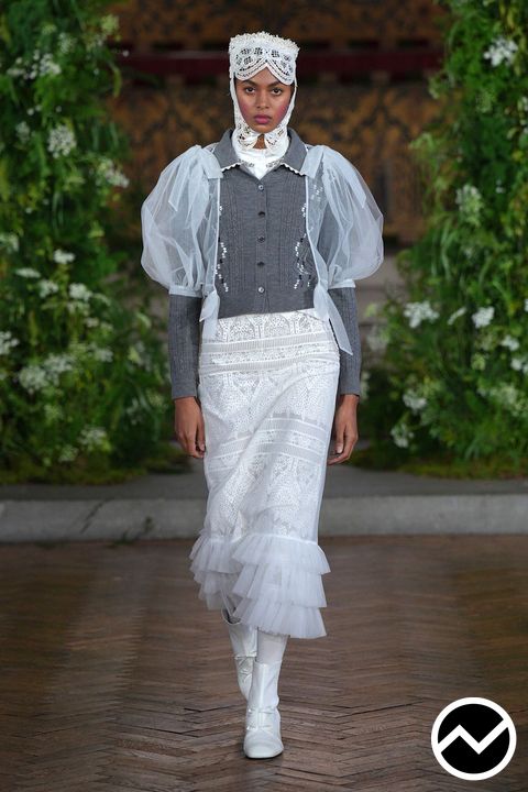 Bora Aksu, SS27 womenswear, Fine Gauge, look 11