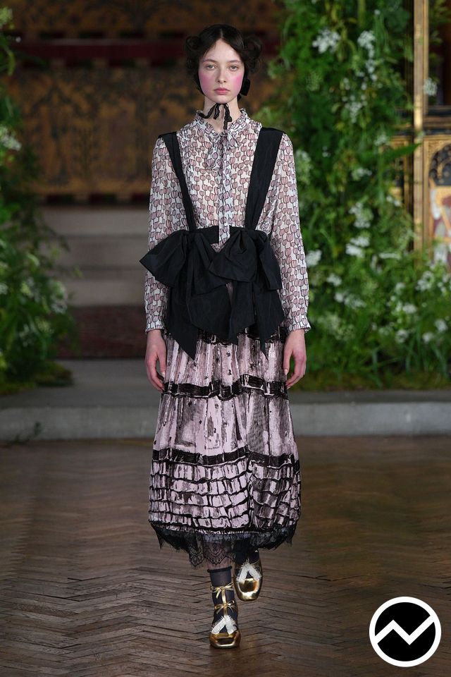 Bora Aksu, SS27 womenswear, Balloon Skirts, look 15