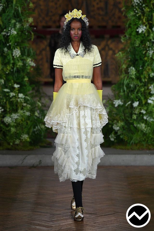 Bora Aksu, Bora Aksu SS27 womenswear, look 17