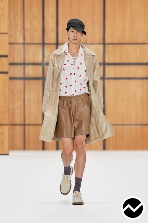 Burberry, SS27 menswear, Above The Knee Shorts, look 5