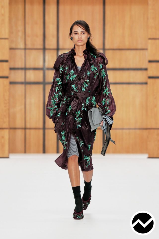 Burberry, SS27 womenswear, Maximalist, look 58