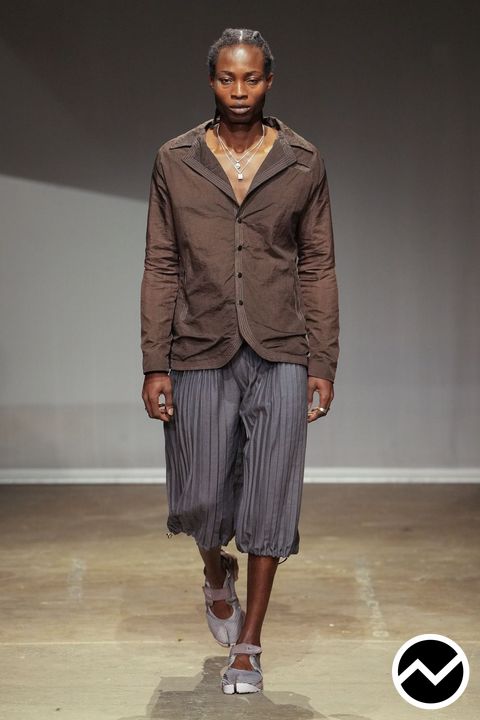 Charlie Constantinou SS27 menswear, look 1