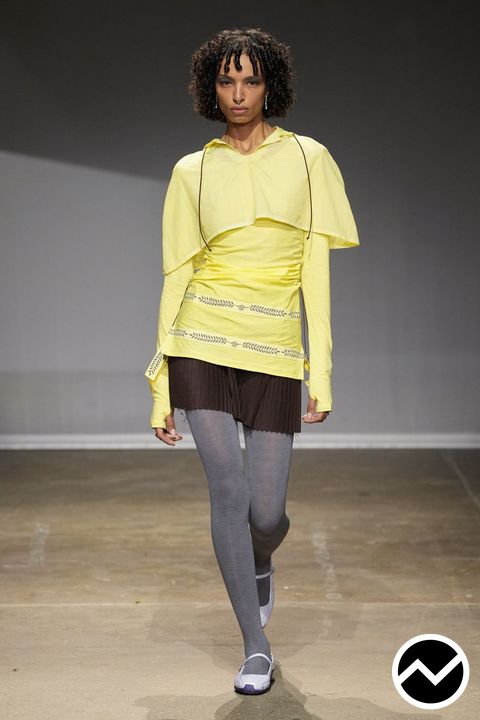 Charlie Constantinou, SS27 womenswear, Jersey, look 30