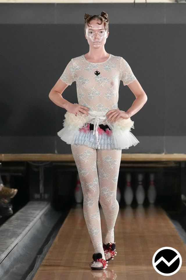 Chopova Lowena, SS27 womenswear, Balletcore, look 10