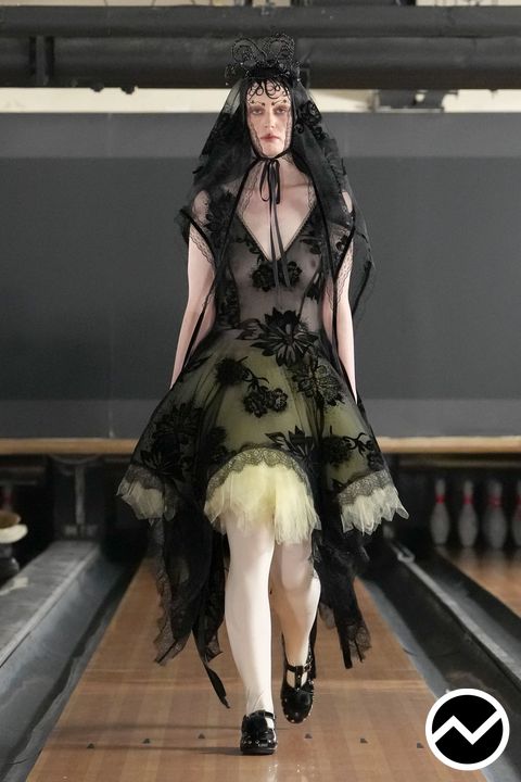 Chopova Lowena, SS27 womenswear, Goth, look 45